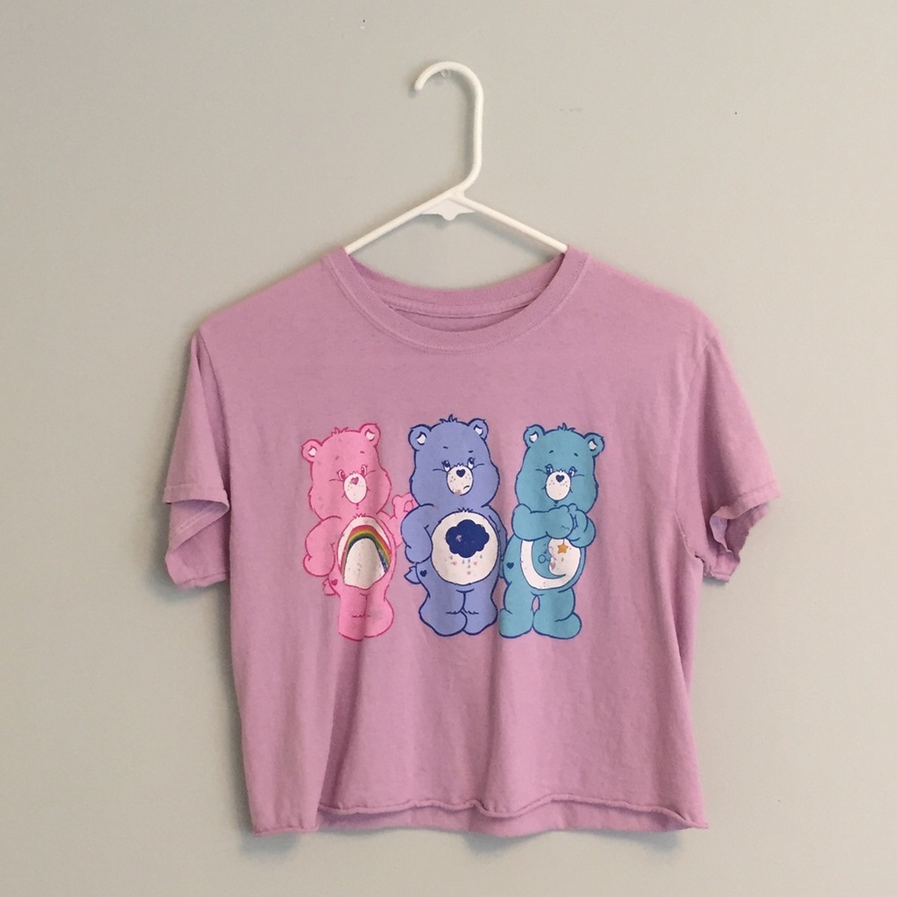 Forever 21 Care Bears Crop Top